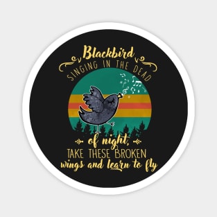 Blackbird Magnet